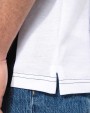 KARIBAN Zweifarbiges Kurzarm-Polohemd für Herren. Aus Baumwollpiqué Poloshirt personalisierbar