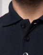 Polo personnalisable KARIBAN Polo piqué manches courtes bicolore homme
