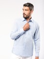 Chemises à personnaliser KARIBAN Chemise popeline polycoton entretien facile homme 