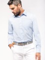 Chemises à personnaliser KARIBAN Chemise popeline polycoton entretien facile homme 