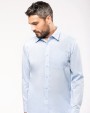 Chemise personnalisable KARIBAN Chemise popeline polycoton entretien facile homme