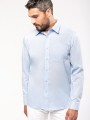 Chemises à personnaliser KARIBAN Chemise popeline polycoton entretien facile homme 
