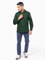 Chemises à personnaliser KARIBAN Chemise popeline polycoton entretien facile homme 
