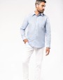 Chemise personnalisable KARIBAN Chemise popeline polycoton entretien facile homme