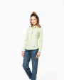 Chemise personnalisable KARIBAN Chemise popeline polycoton entretien facile femme