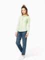 Chemises à personnaliser KARIBAN Chemise popeline polycoton entretien facile femme 