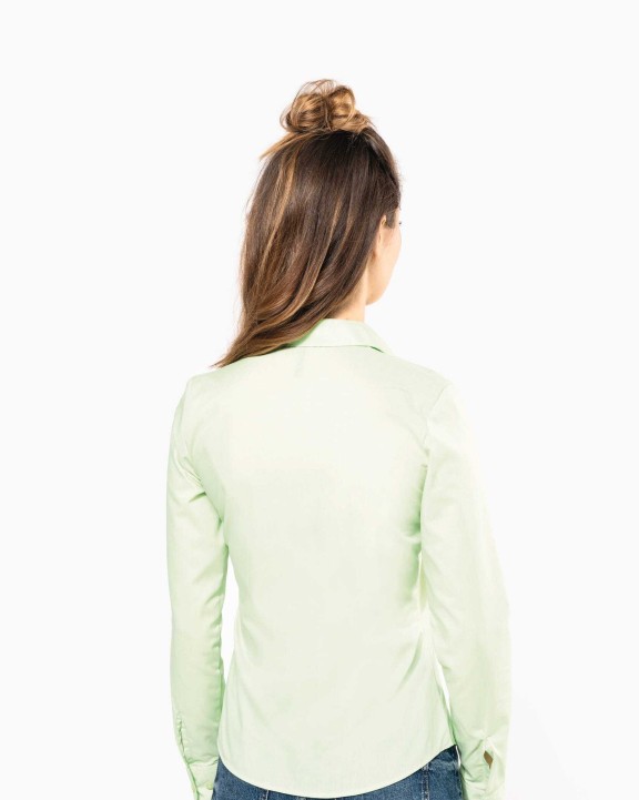 Chemise personnalisable KARIBAN Chemise popeline polycoton entretien facile femme