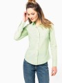Chemises à personnaliser KARIBAN Chemise popeline polycoton entretien facile femme 