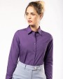 KARIBAN Popeline-Hemd Baumwollpolyester pflegeleicht für Damen Hemd personalisierbar