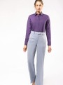 Chemises à personnaliser KARIBAN Chemise popeline polycoton entretien facile femme 
