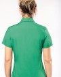 KARIBAN Popeline-Kurzarmhemd Baumwollpolyester pflegeleicht für Damen Hemd personalisierbar