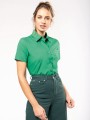 Chemises à personnaliser KARIBAN Chemise popeline polycoton manches courtes entretien facile femme 