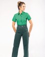 Chemise personnalisable KARIBAN Chemise popeline polycoton manches courtes entretien facile femme