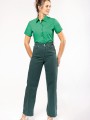 Chemises à personnaliser KARIBAN Chemise popeline polycoton manches courtes entretien facile femme 