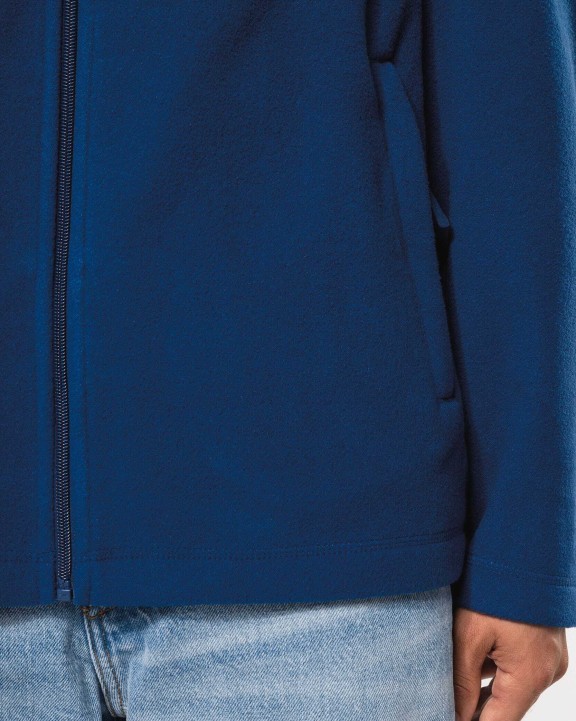 Laine polaire personnalisable KARIBAN Veste micropolaire zippée homme