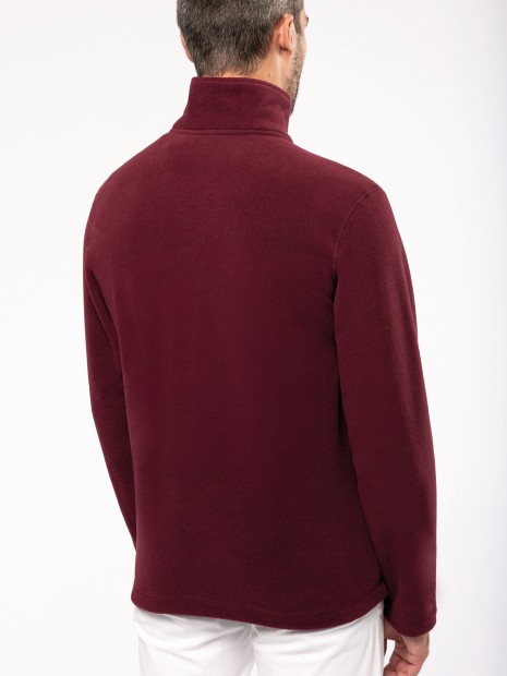 Laines polaires à personnaliser KARIBAN Veste micropolaire zippée homme 