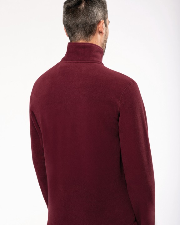 KARIBAN Mikrofleece-Jacke mit Reißverschluss für Herren Polar Fleece personalisierbar