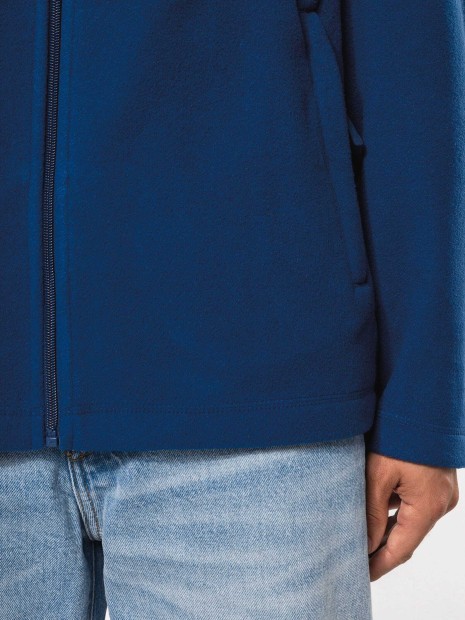 Laines polaires à personnaliser KARIBAN Veste micropolaire zippée homme 