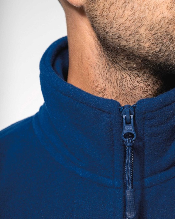 Laine polaire personnalisable KARIBAN Veste micropolaire zippée homme