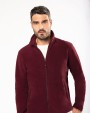 Laine polaire personnalisable KARIBAN Veste micropolaire zippée homme