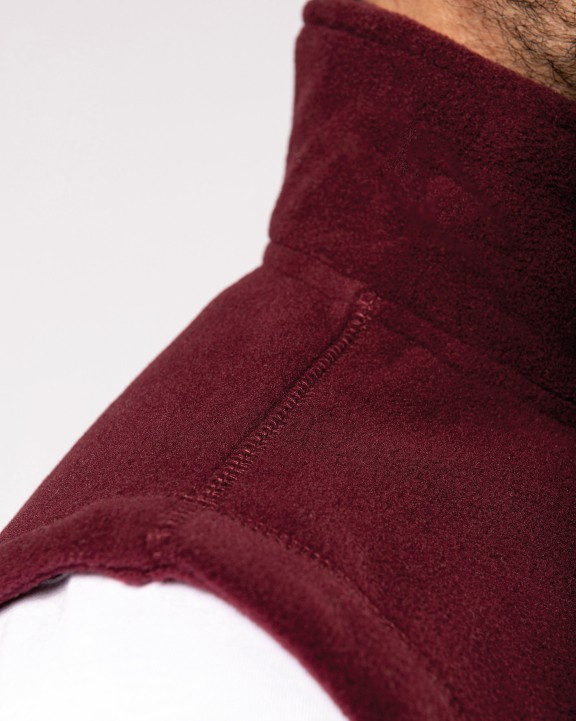 KARIBAN Mikrofleece-Bodywarmer für Herren Polar Fleece personalisierbar