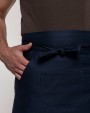 KARIBAN Barschürze Knielang Schürze personalisierbar