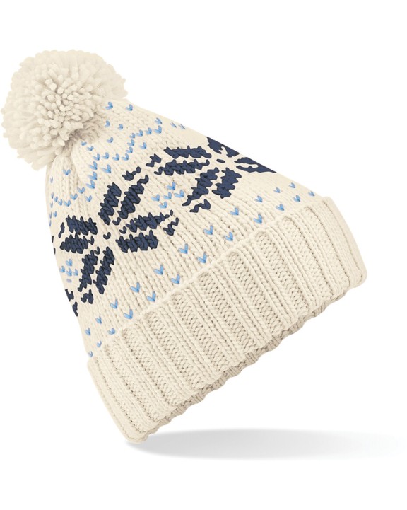 Bonnet, Écharpe & Gant personnalisable BEECHFIELD Bonnet Snowstar® jacquard