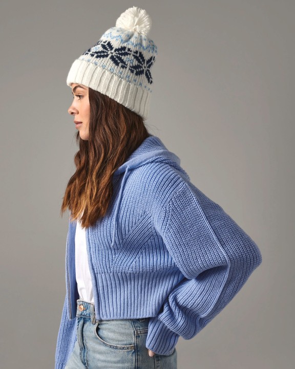 Bonnet, Écharpe & Gant personnalisable BEECHFIELD Bonnet Snowstar® jacquard