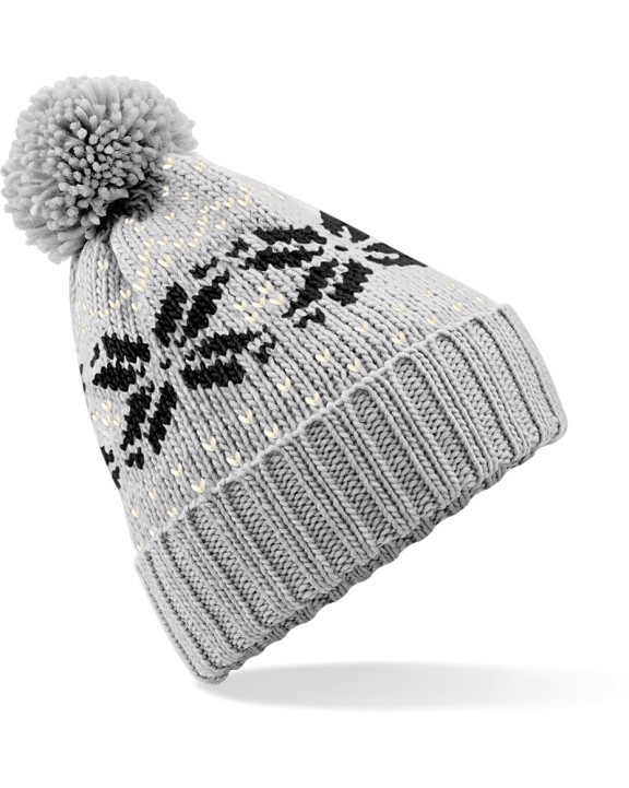 Bonnet, Écharpe & Gant personnalisable BEECHFIELD Bonnet Snowstar® jacquard