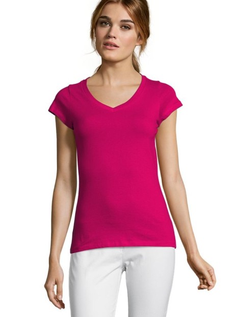 T-Shirts à personnaliser SOL'S Moon FUCHSIA