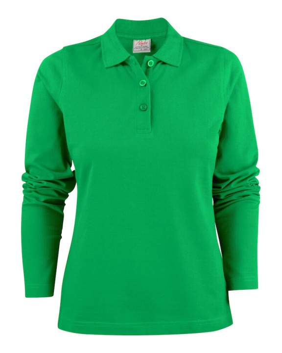 Poloshirt PRINTER Surf Long Sleeve 
Polo Pique Dames voor bedrukking &amp; borduring