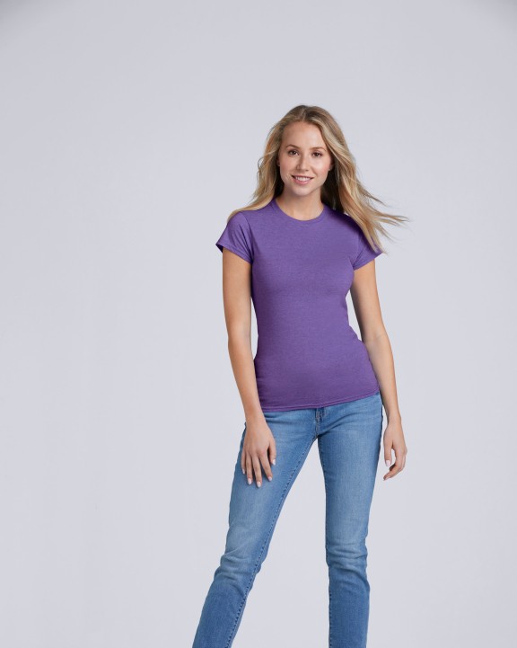 T-shirt personnalisable GILDAN T-shirt femme col rond Softstyle