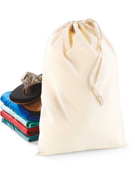 WESTFORDMILL Sac à cordelettes en coton  personnalisable