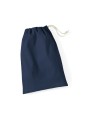 WESTFORDMILL Sac à cordelettes en coton bleu marine personnalisable