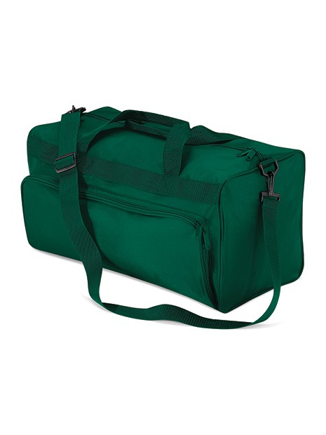 QUADRA Advertising Holdall vert bouteille personnalisable
