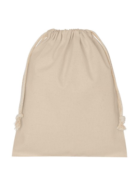 BAGS BY JASSZ Cotton Stuff Bag naturel personnalisable