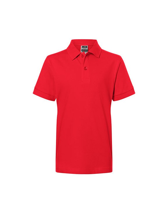 Polo personnalisable JAMES & NICHOLSON Polo Junior Coupe Etroite