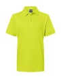 Polo personnalisable JAMES & NICHOLSON Polo Junior Coupe Etroite
