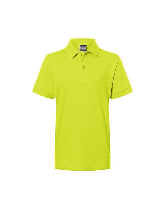 JAMES & NICHOLSON Polo Junior Coupe Etroite Poloshirt personalisierbar