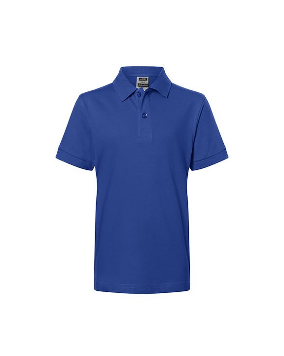 Polo personnalisable JAMES & NICHOLSON Polo Junior Coupe Etroite