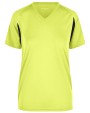 JAMES & NICHOLSON Running Tee-shirt Femme Manches Courtes T-Shirt personalisierbar