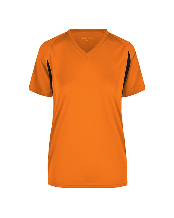 JAMES & NICHOLSON Running Tee-shirt Femme Manches Courtes T-Shirt personalisierbar