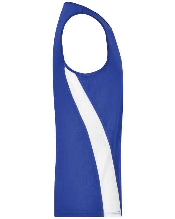 T-shirt JAMES & NICHOLSON Men`s Running Tank voor bedrukking &amp; borduring