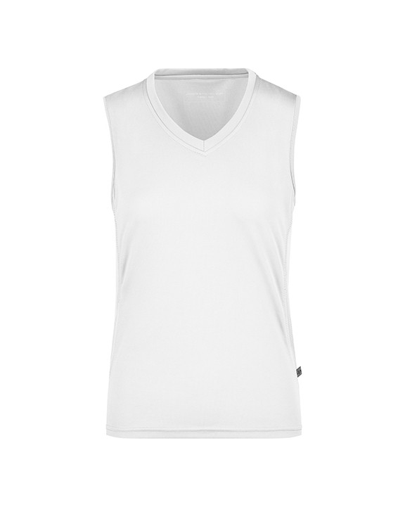 T-shirt JAMES & NICHOLSON Ladies` Running Tank voor bedrukking &amp; borduring
