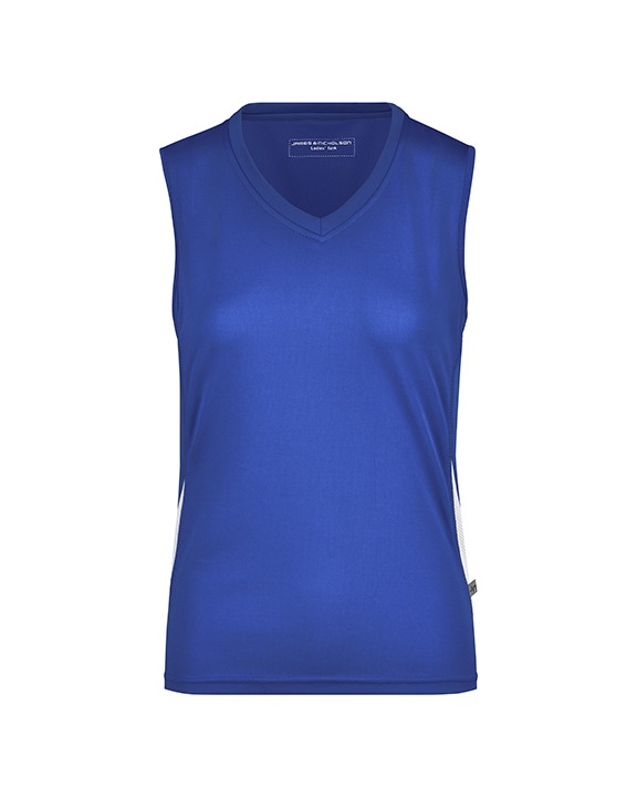 T-shirt JAMES & NICHOLSON Ladies` Running Tank voor bedrukking &amp; borduring