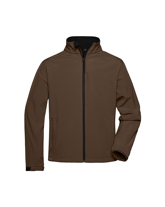 JAMES & NICHOLSON Blouson Néo Homme Softshell personalisierbar