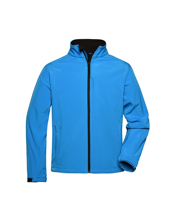 JAMES & NICHOLSON Blouson Néo Homme Softshell personalisierbar