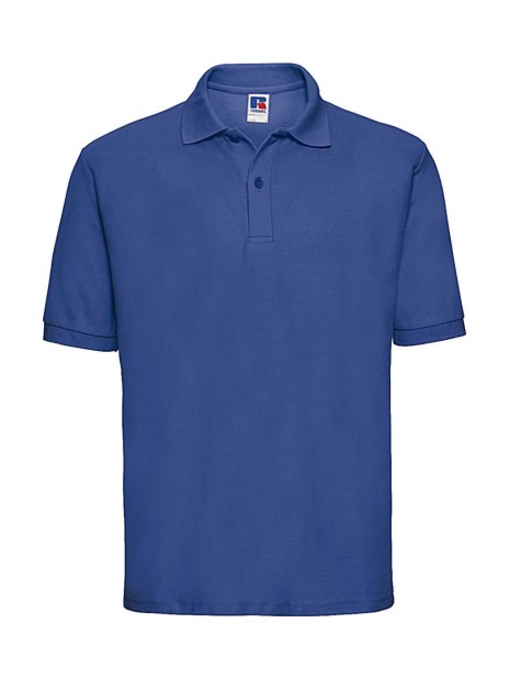 RUSSELL Men's Classic Polycotton Polo bright royal personnalisable