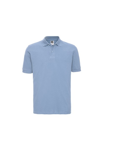 RUSSELL Polo homme Classic ciel personnalisable