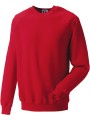 RUSSELL Sweat-shirt col rond Classic rouge classique personnalisable